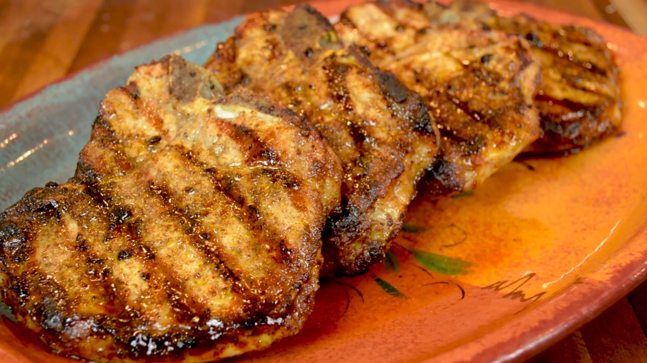 Coffee Rubbed Pork Chops Recipe