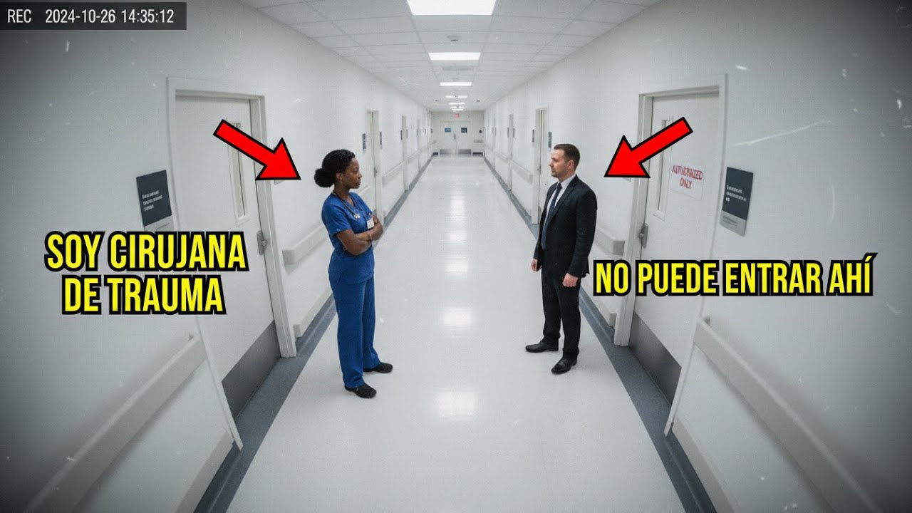 Gerente bloquea a mujer negra del cuarto del paciente — es cirujana de trauma