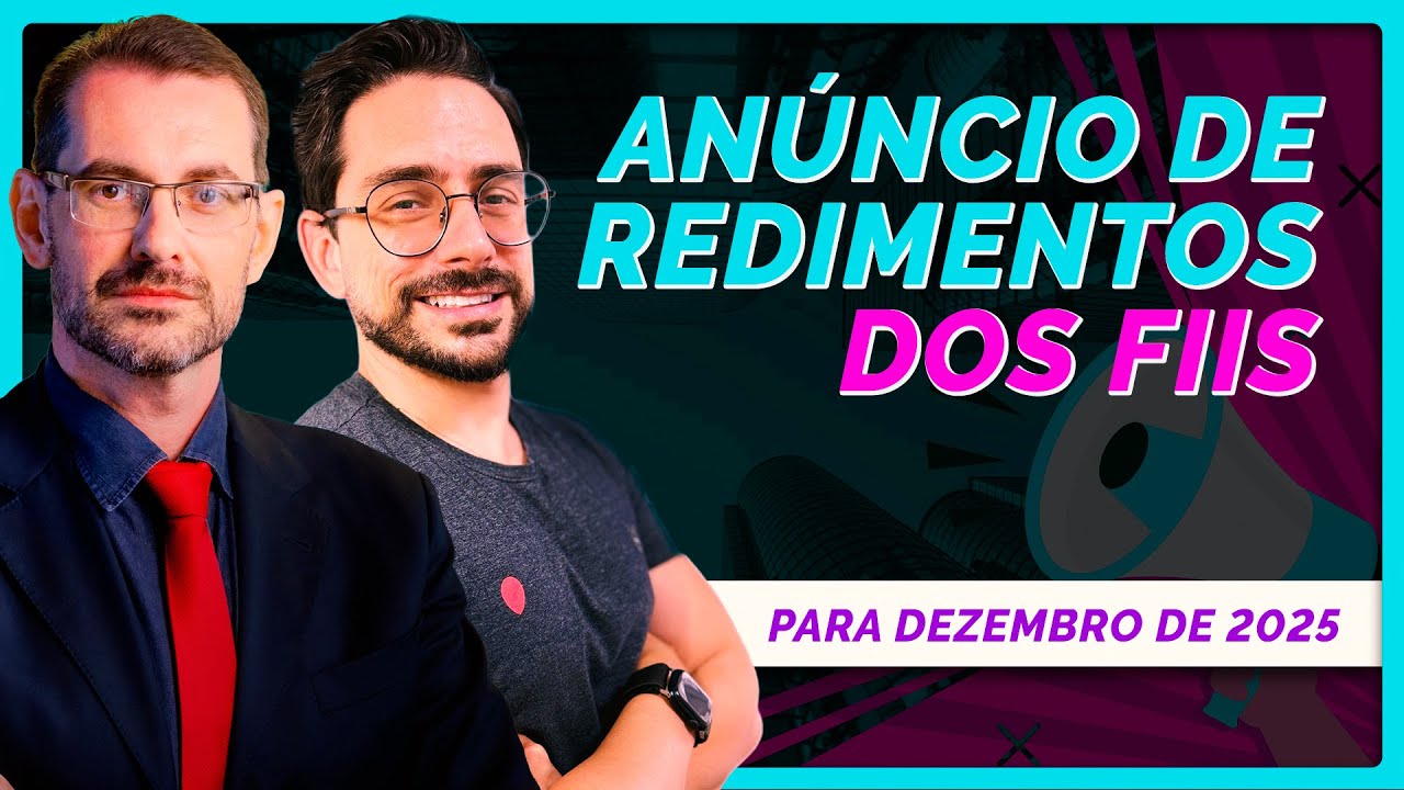 AN&Uacute;NCIO DE RENDIMENTOS PARA DEZEMBRO DE 2025 | Ranking dos FIIs que v&atilde;o pagar de dividendos esse m&ecirc;s