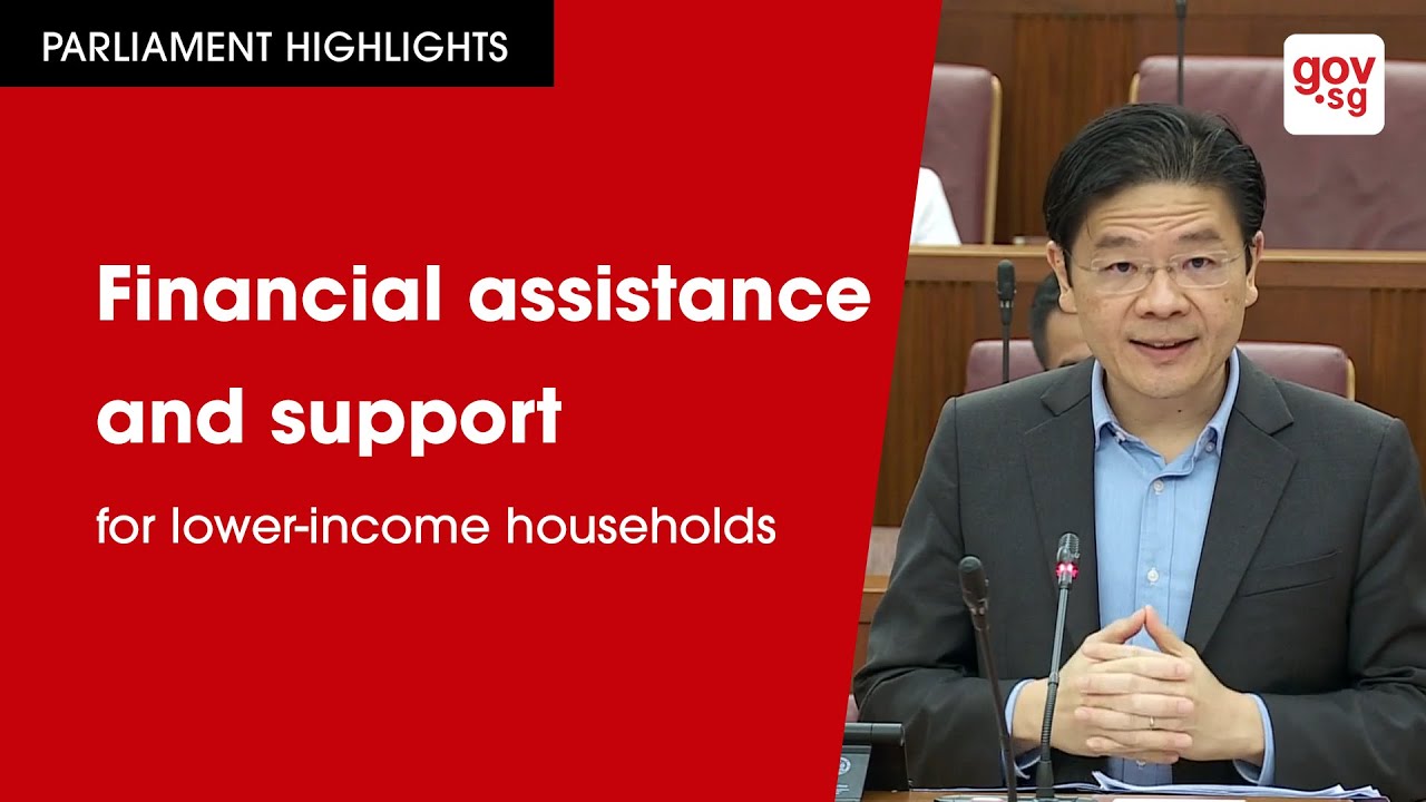 Financial assistance and support for lower-income households
