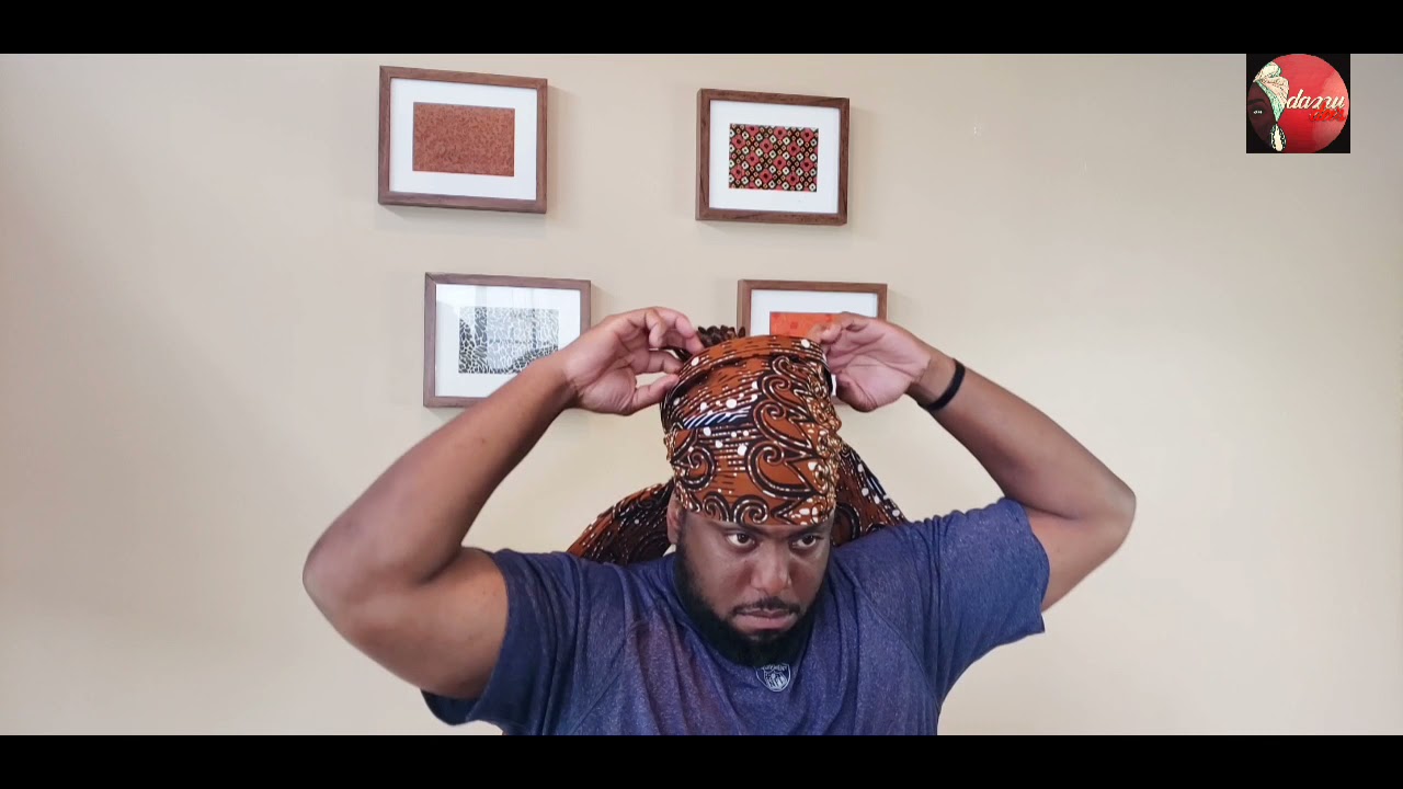 Headwrap tutorial for men