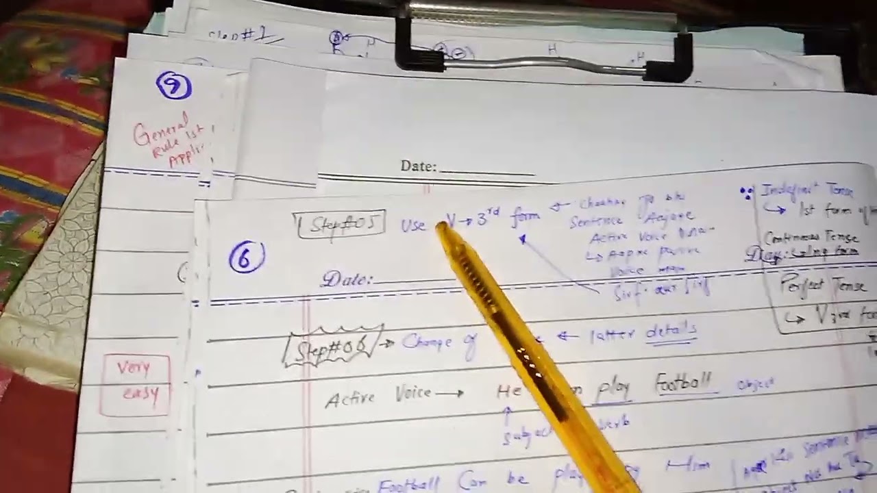 Lec#4 Active Voice and Passive Voice English 
