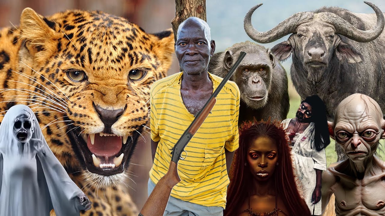 WONDERS😒Two antelopes turned in women physical, Two BUFFALOS and a TIGER chased me in de deep forest