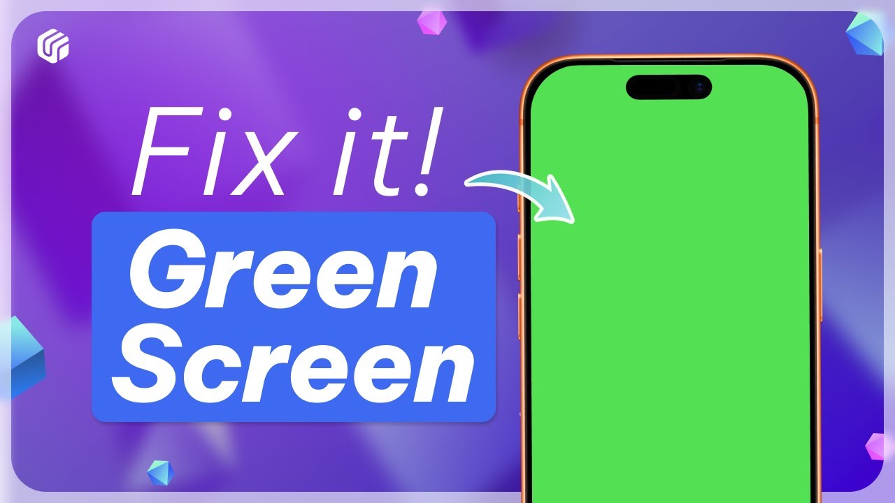 Как исправить зеленый экран на iPhone? - 2025 | Бесплатные и новые решения!