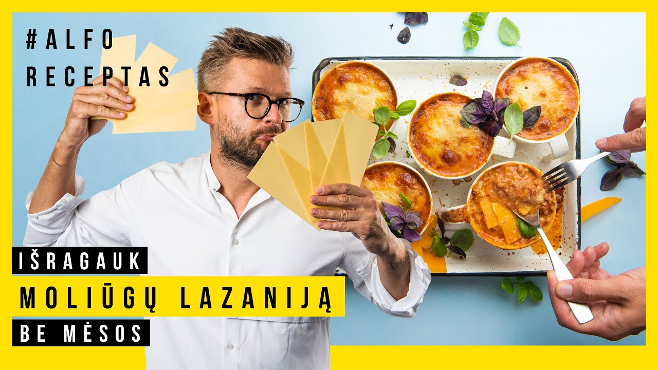 Alfo receptas. Moliūgų lazanija be mėsos (ne tik vegetarams)