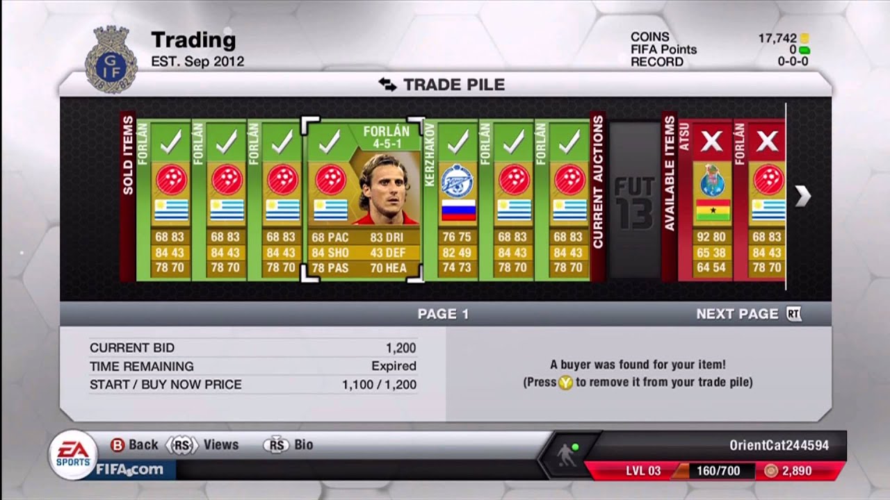 Торговля в FIFA 13 со Scruggs, эп. 2: Фокус на определенных игроках!