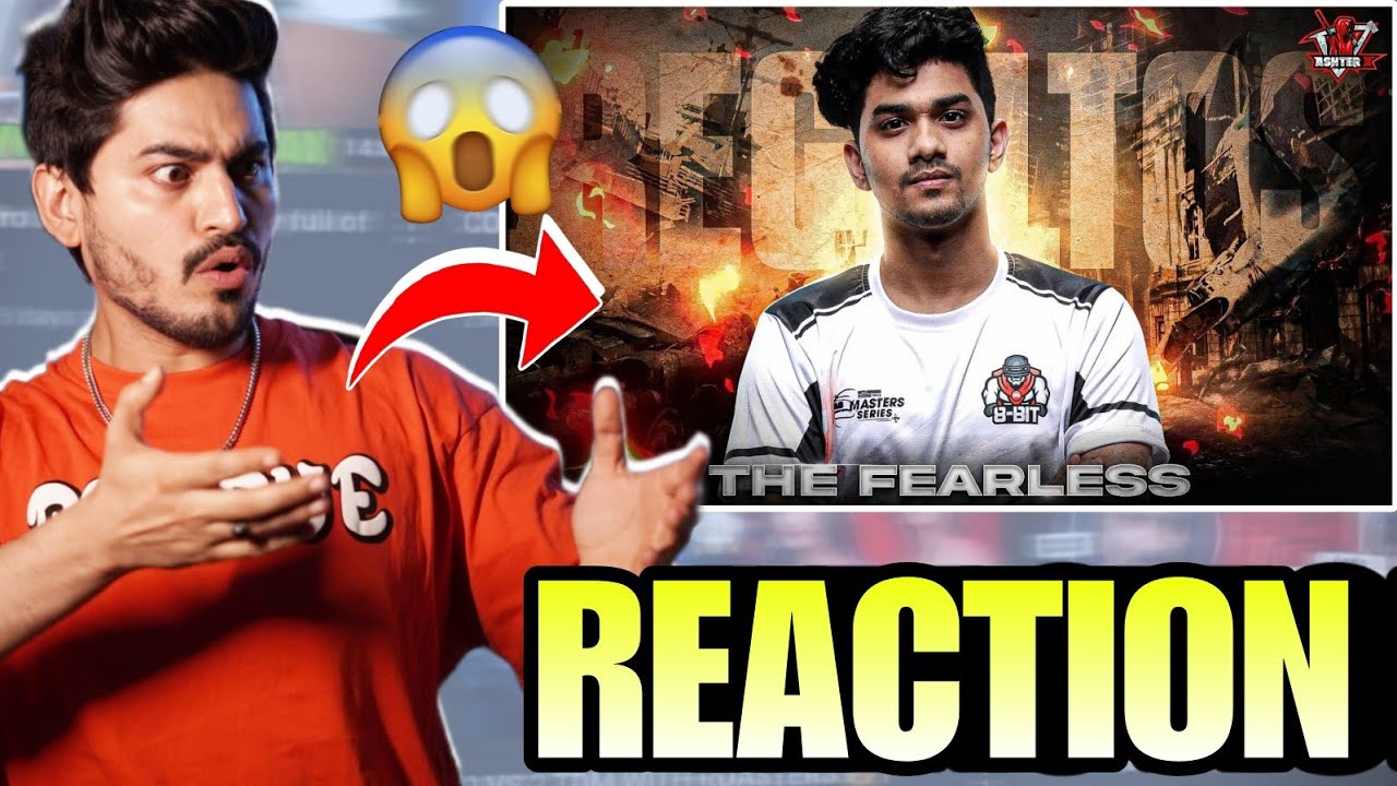 Joker Reaction On REGALTOS - The Fearless Song By Ashter X😱🔥