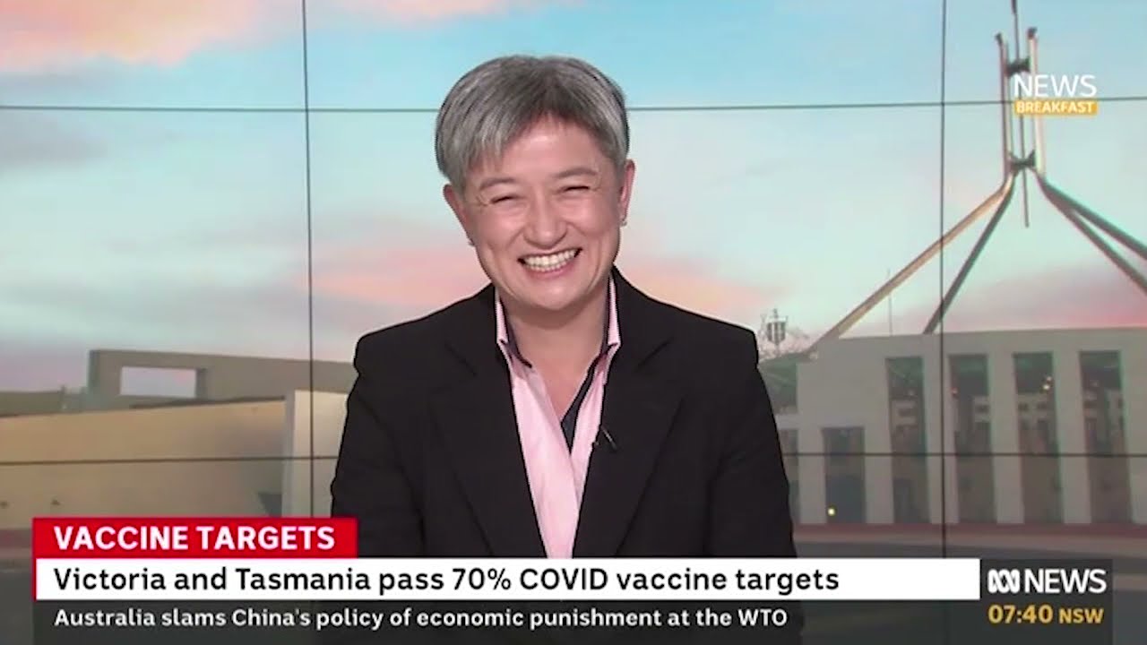 ABC News Breakfast I Penny Wong