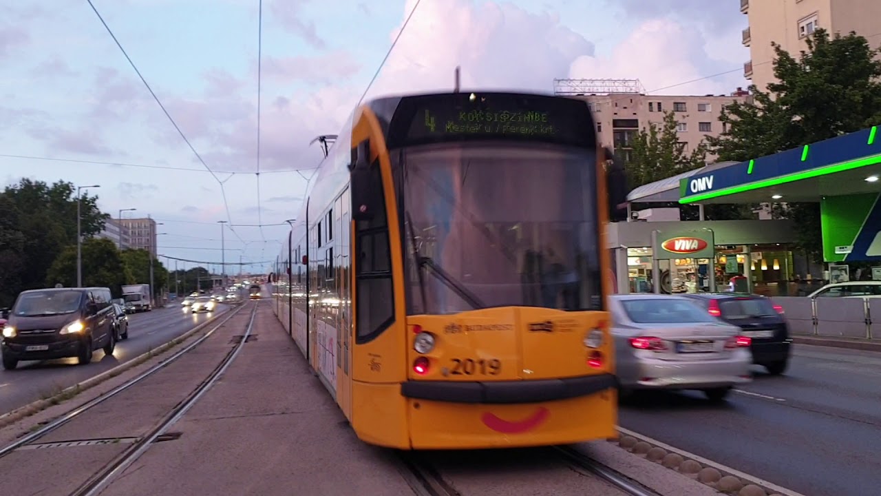 4-es villamos Újbuda központ-Petőfi híd budai hídfő
