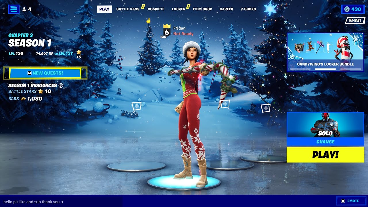 Fortnite lobby dance for tiktok!