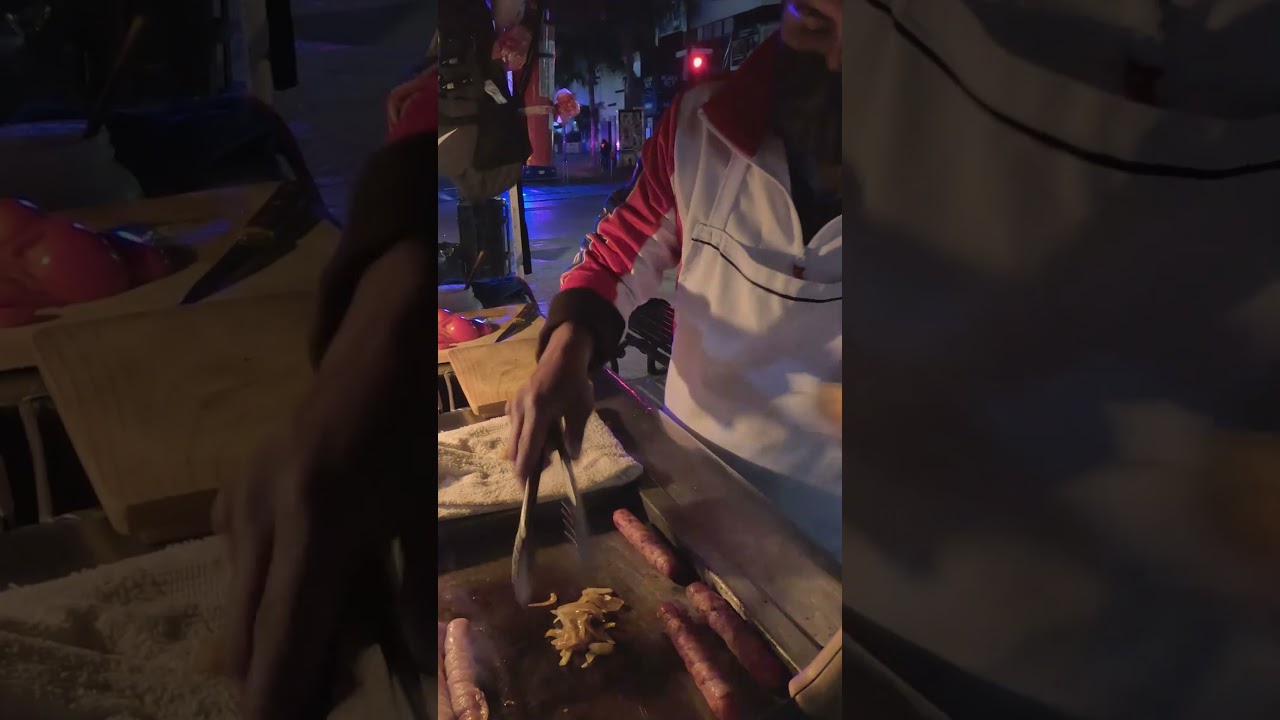 Night Delights: Downtown Tijuana Bacon-Wrapped Hotdog Stand 