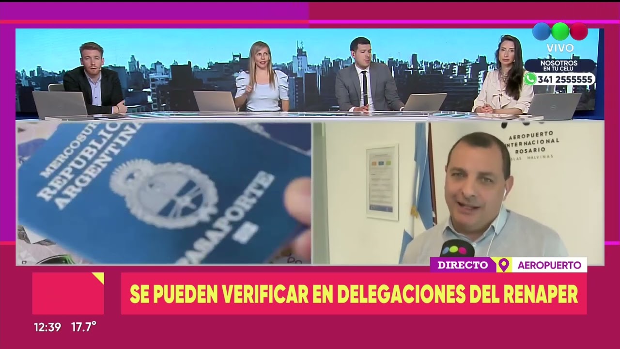 Denuncian fallas en miles de pasaportes - TELEFE ROSARIO