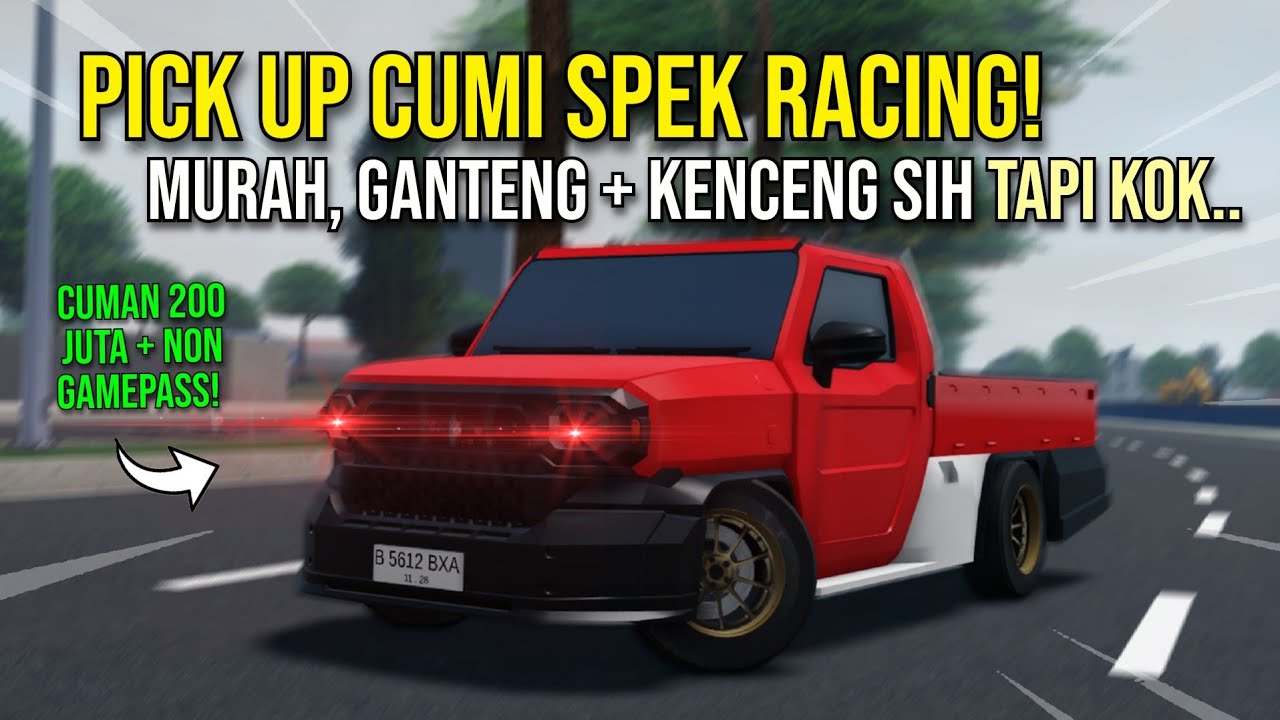 Merakit PICK UP DIESEL SPEK BALAP Di CDID! Bisa Ngalahin Mobil Cumi Lain Ga Yak? - Roblox Indonesia