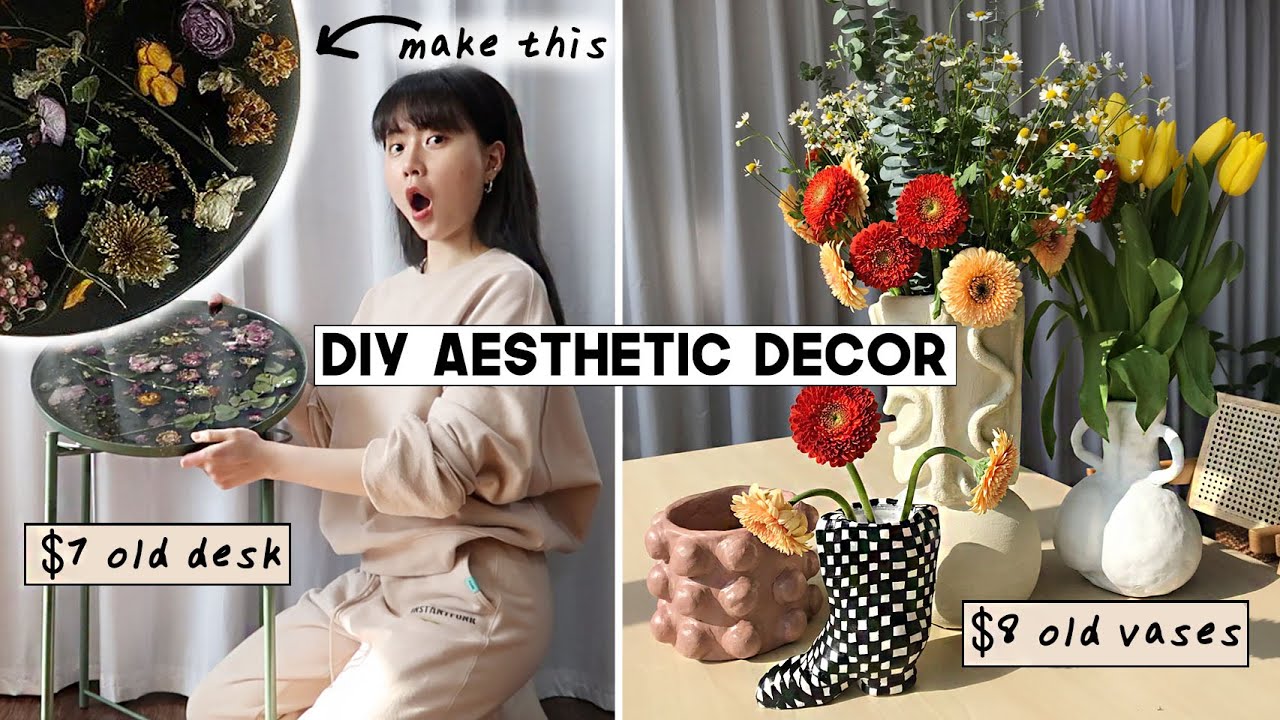 Home Vlog: Decorating My Home In Korea With Aesthetic DIYs (Resin table & more) | Q2HAN