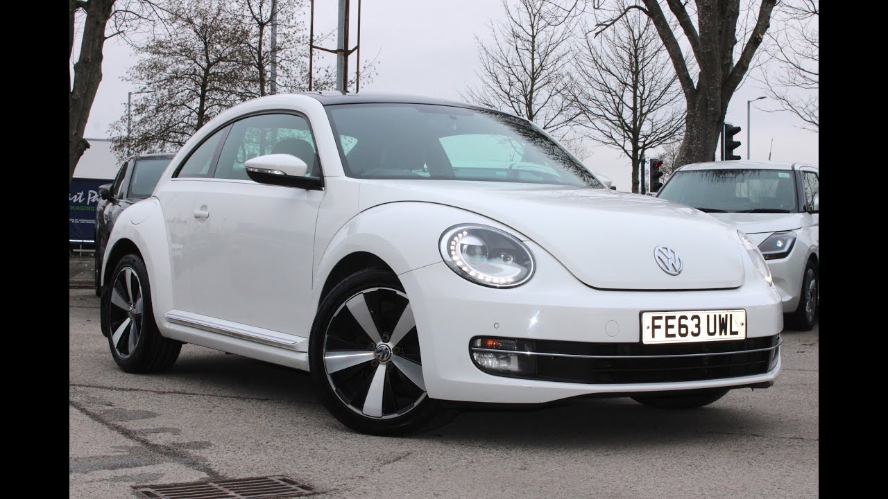 FE63 UWL VW Beetle Design 1.2 TSi DSG 3dr 2013 White