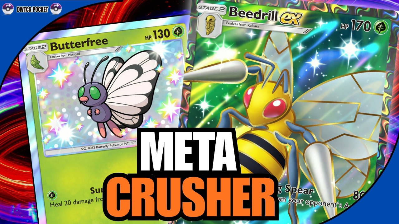 DESTROY Ranked With The INSANE Speed Beedrill ex Deck!  Pok&eacute;mon TCG Pocket