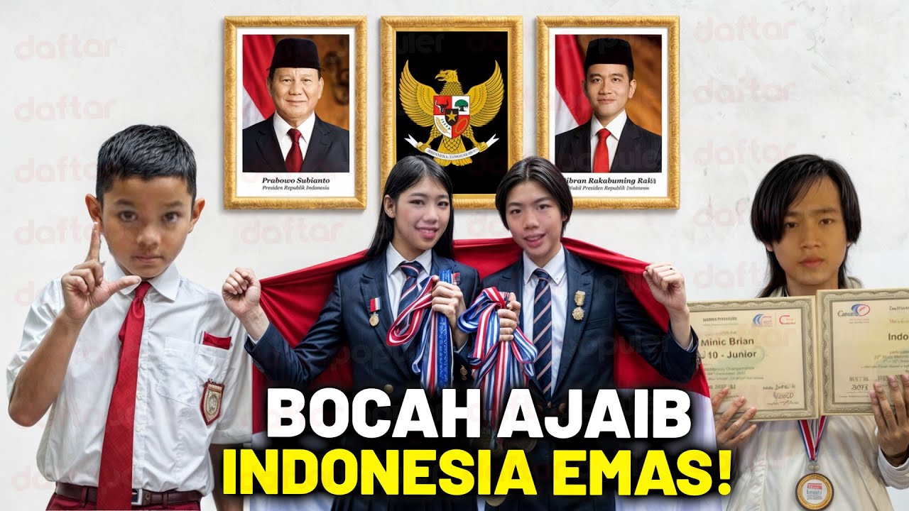INDONESIA BANGGA, GENERASI EMAS! Bocah Jenius Berprestasi Tingkat Dunia, Kalahkan Ribuan Peserta