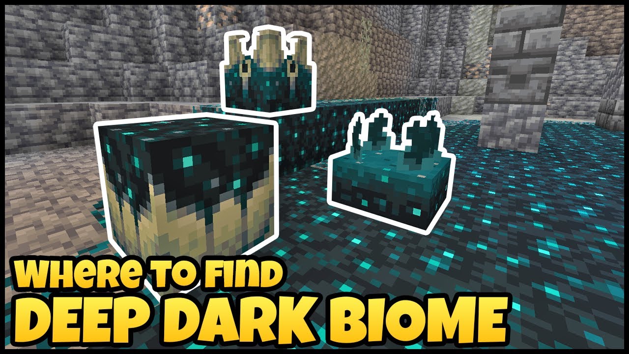 Where To Find DEEP DARK BIOME In MINECRAFT