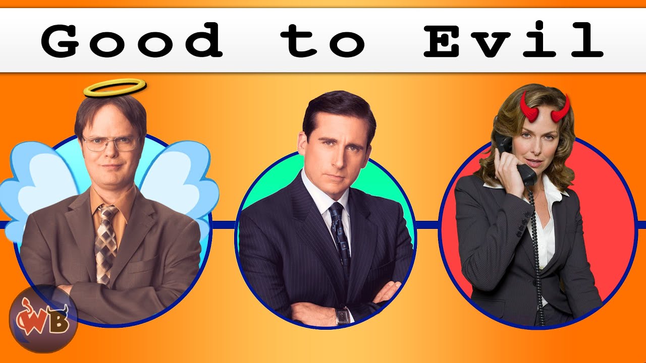 The Office Characters: Good to Evil