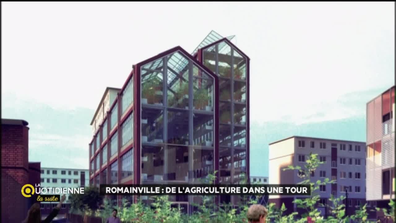 Romainville : de l'agriculture dans une tour