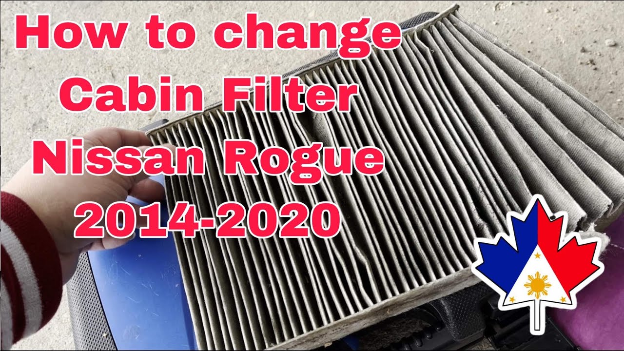 Easiest Way to Change Cabin Air Filter Nissan Rogue 2014 - 2020