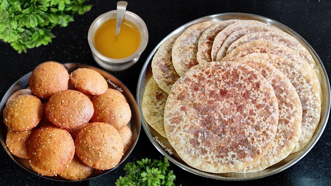 मकरसंक्रांत विशेष आजी पणजीच्या काळातील पारंपारिक टिकाऊ पदार्थ चविष्ट तिलोरी व खमंग खुसखुशीत गुळपोळी
