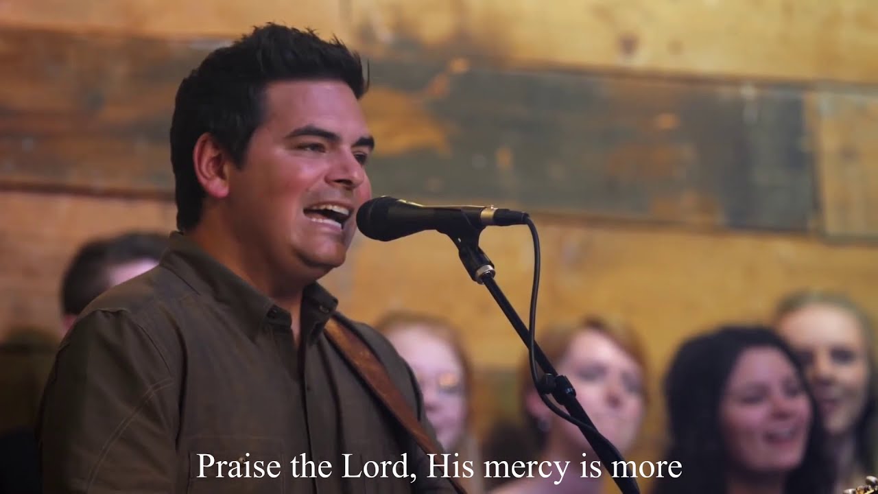 His mercy is More - Matt Boswell with Boyce College Choir- live with added lyrics