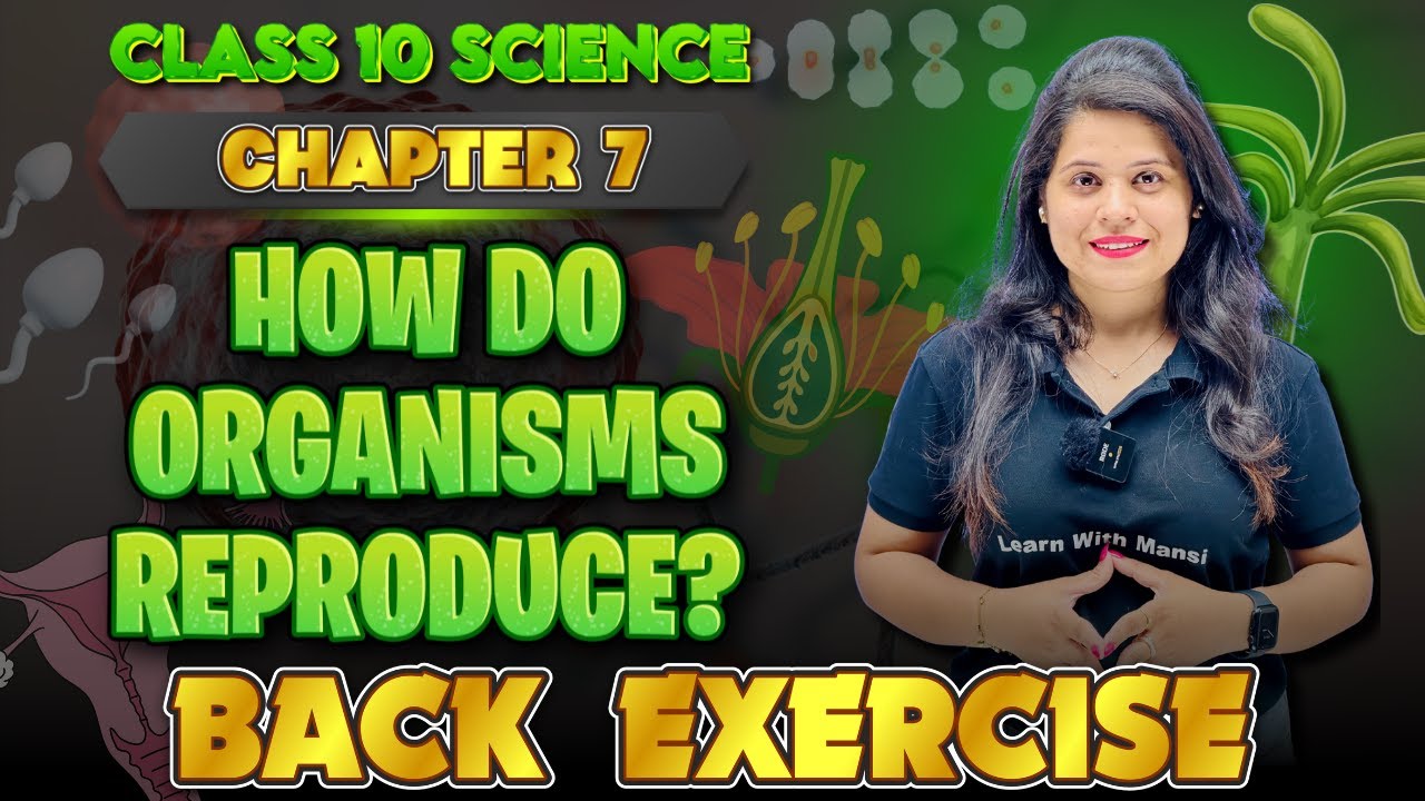 How Do Organisms Reproduce? | Chapter 7 | Back Exercises | 
