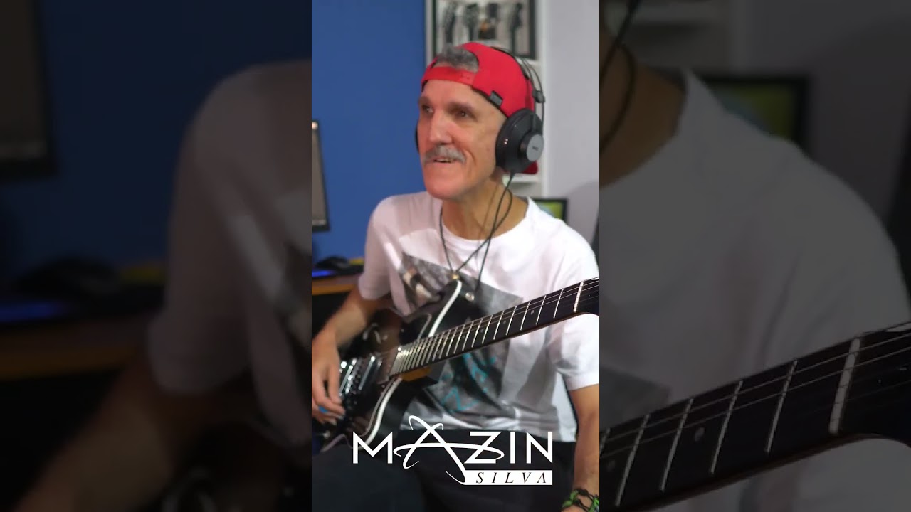 &Oacute; pai toca uma guitarra ai??