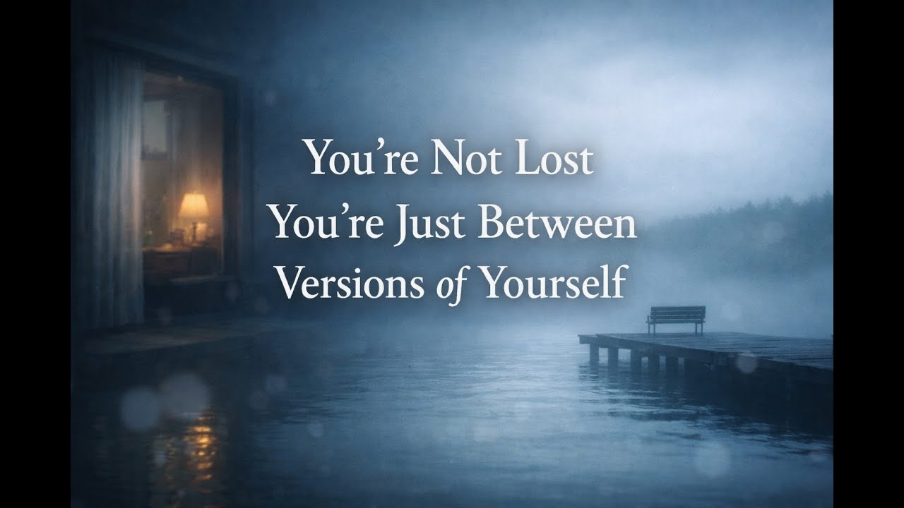 You’re Not Lost — You’re Just Between Versions of Yourself