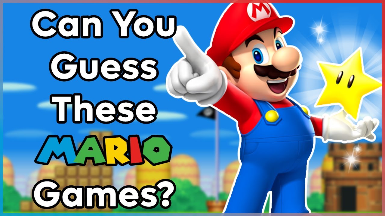 Super Mario Video Game Mega Quiz #1! - Box Art, Music Tracks & More!