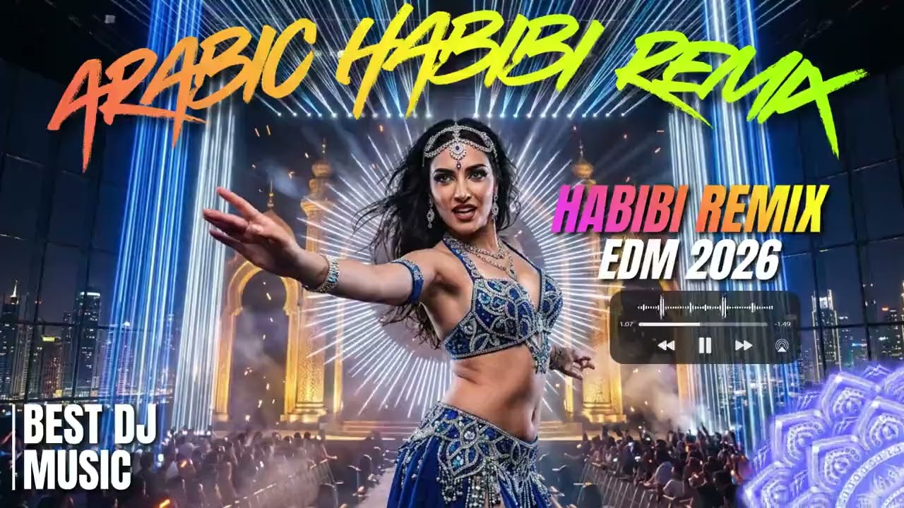 Arabic EDM Remix Moonlight Party 🌙 Smooth DJ Arabic Night Vibes
