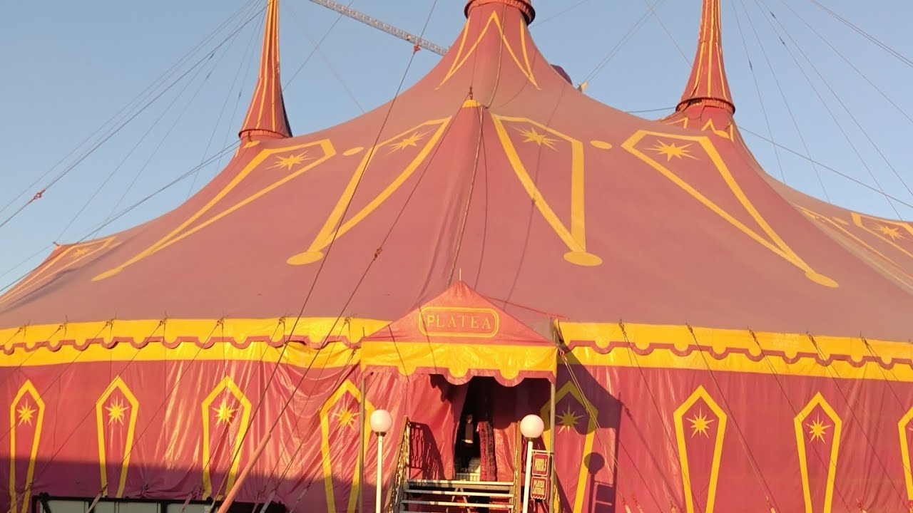 Entrando al Circo Tihany En Aguascalientes