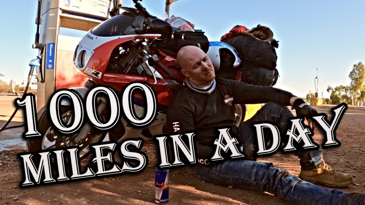 Сможете ли вы проехать 1000 миль за день на мотоцикле CBR400RR в рамках испытания Iron Butt Chall...
