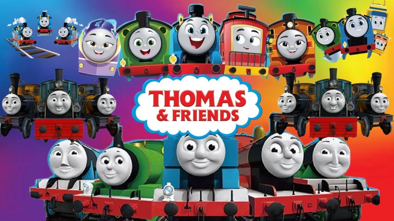 あたらしいトーマスのおかおはどれだ? きかんしゃトーマス 電車 プラレールアニメ パズル 知育 教育 幼児 赤ちゃん Wrong Face Thomas and Friends Toy Trains