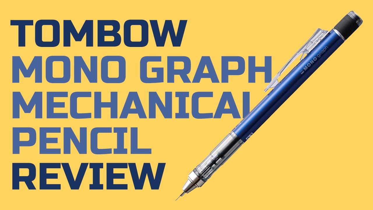 Tombow Mono Graph Shaker Mechanical Pencil Review