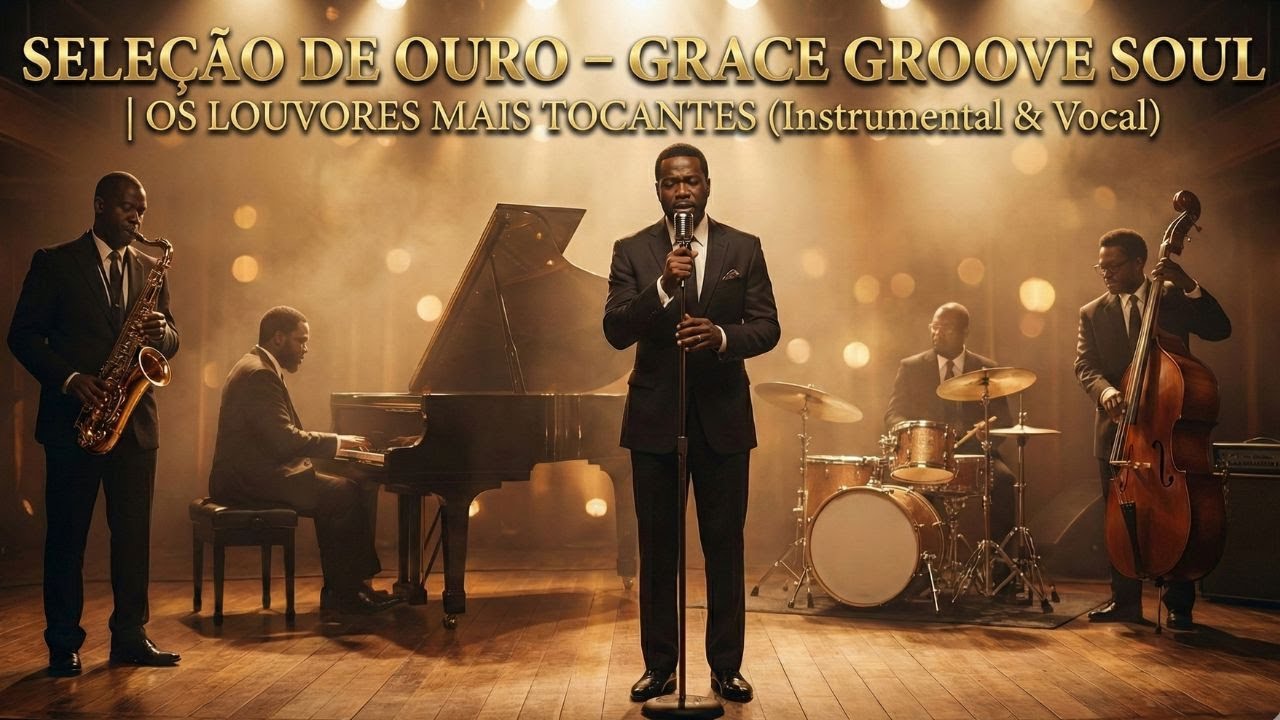 40 MINUTOS DE LOUVOR JAZZ & SOUL | MÚSICA GOSPEL RELAXANTE PARA ORAR E DORMIR