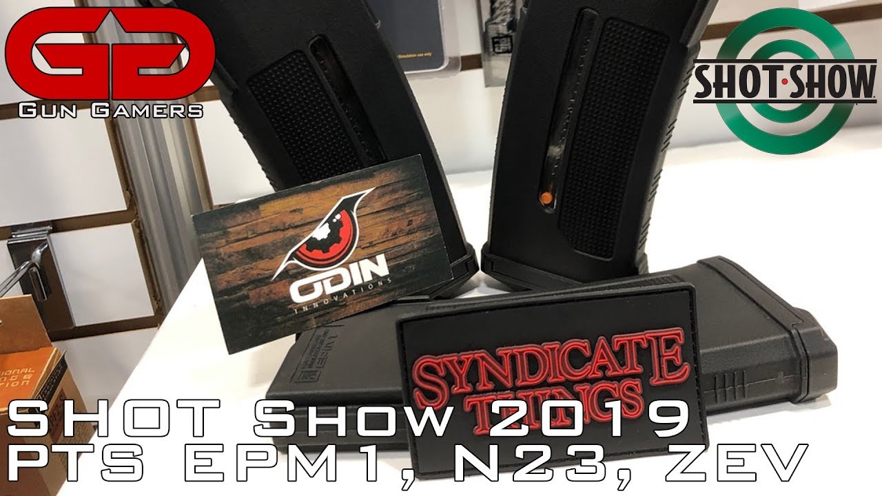 SHOT Show 2019: New EPM1, N23 PDW, and ZEV Licensed Parts From PTS