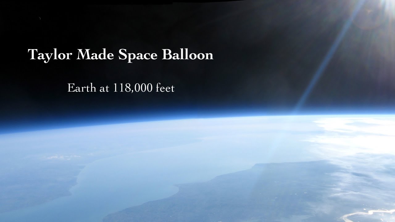 Space Balloon 'TMSB' reaches 118,000 feet!