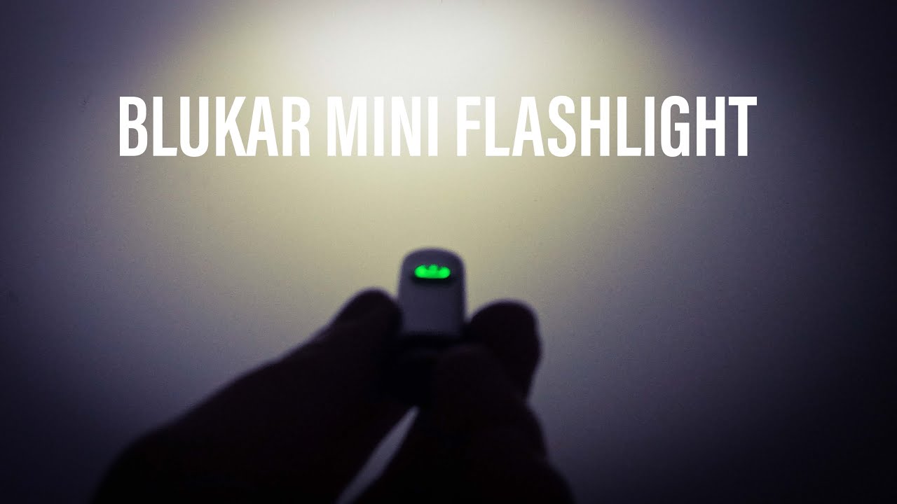 Mini rechargeable LED Flashlight  Blukar