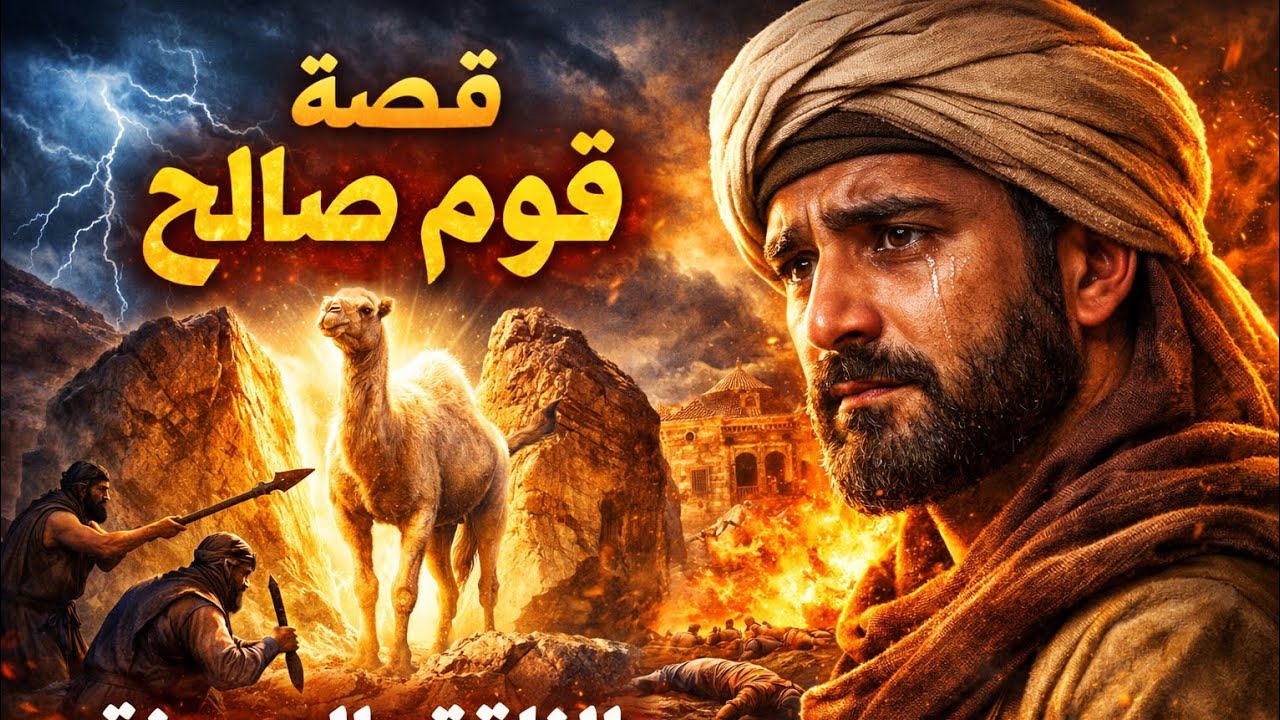 معجزة ناقة صالح ونهاية قوم ثمود | قصة تهز القلوب وتكشف عاقبة الطغيان 🔥
