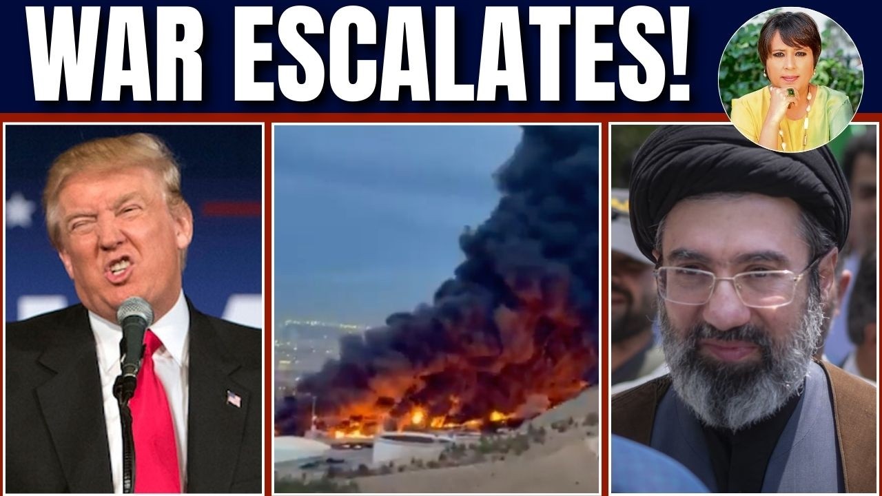Iran - US War | Trump Bombs Iran Oil Hub While Indian Ships Sail Through Hormuz Crisis | Barkha