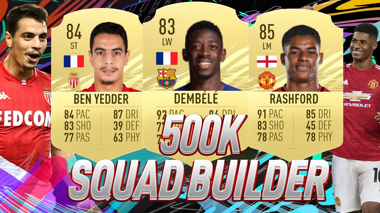 INSANE META 500K SQUAD BUILDER!! FIFA 21 ULTIMATE TEAM