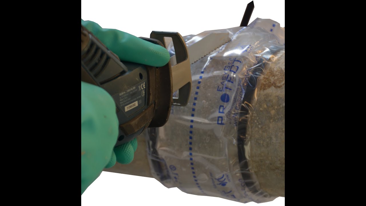 Cutting a pipe/duct containing asbestos or lead
