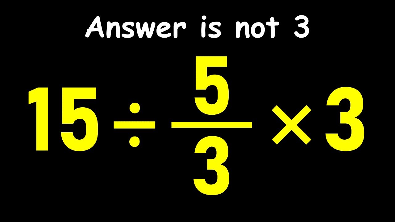 This Math Problem Tricks Everyone!
