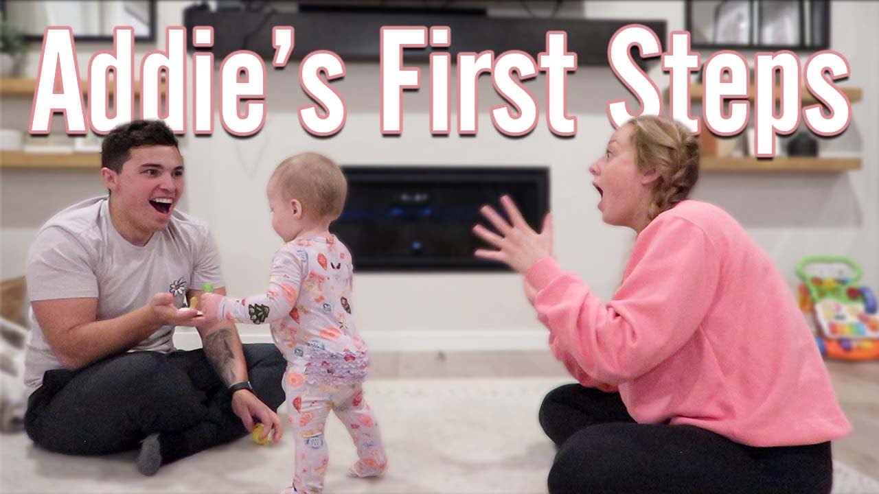 ADDIE TAKES HER FIRST STEPS!!!