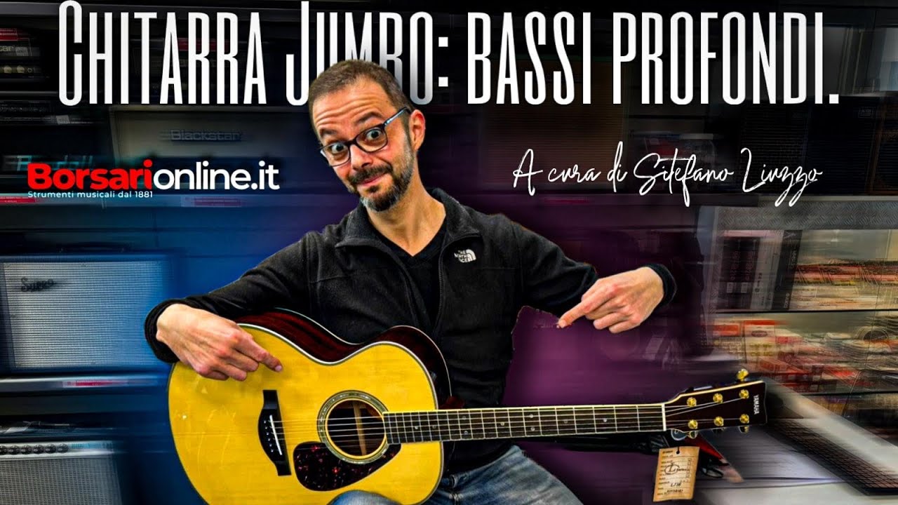 Una super chitarra, acustica amplificata Yamaha LJ16 A.R.E. a cura di borsarionline.it