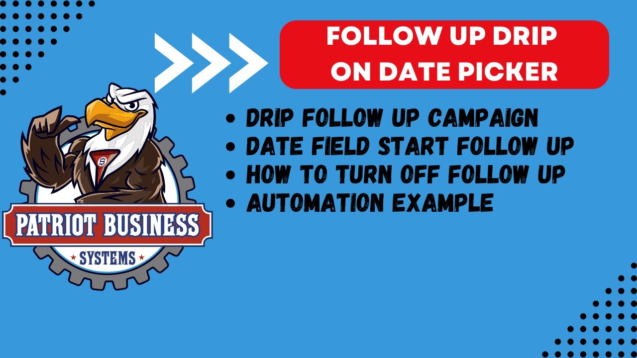 Need follow-up to start on a specific date? Here’s how to trigger follow up from a date field.