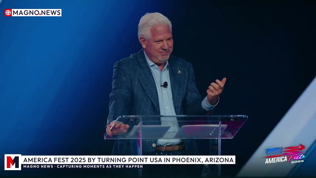 🇺🇸 Glenn Beck's Full Speech at AmFest 2025 by Turning Point USA in Phoenix, Arizona