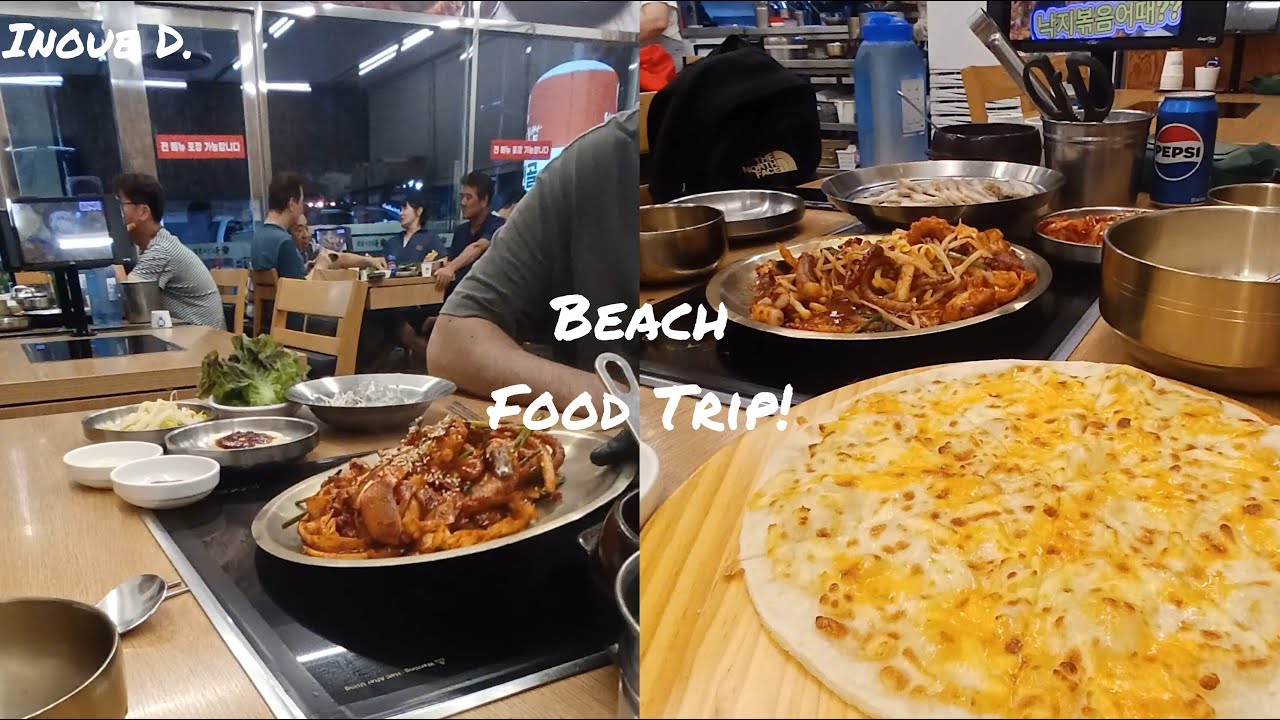 Songdo Beach Busan South Korea Food Trip! Korean Food Overload! #inoued